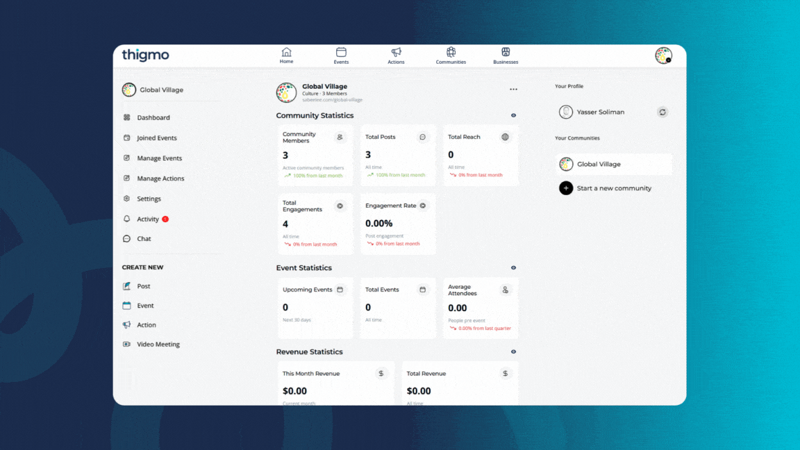 Own Your Data. Track Everything.